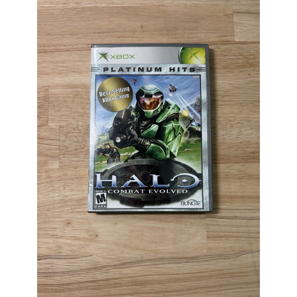 Halo: Combat Evolved (Platinum Hits) (Microsoft Xbox, 2002) CIB - TESTED